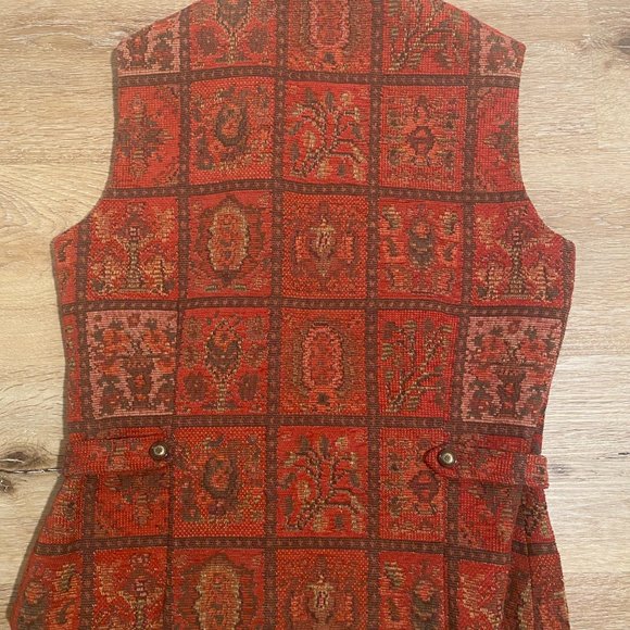 The Territory Ahead Red Zip up Vest - Size 4 - Picture 4 of 12